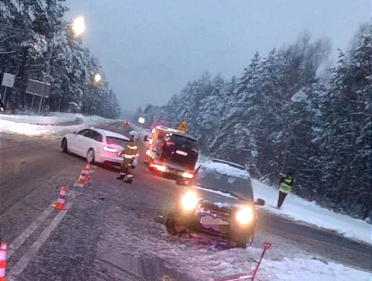 Zderzenie samochodów w Bolesławiu. Jeden z kierowców pijany