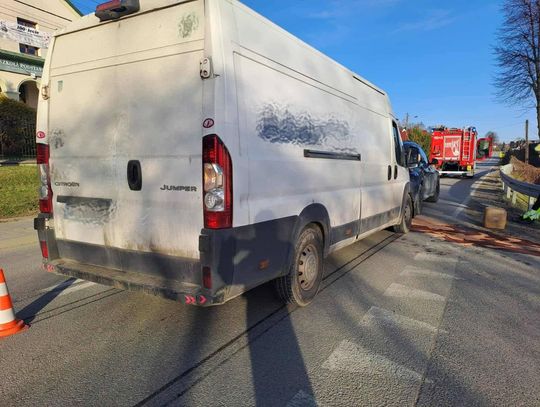 Rabka-Zdrój, powiat nowotarski, Podhale, Zaryte, na sygnale, kolizja drogowa, straż pożarna, akcja ratunkowa, zderzenie samochodów