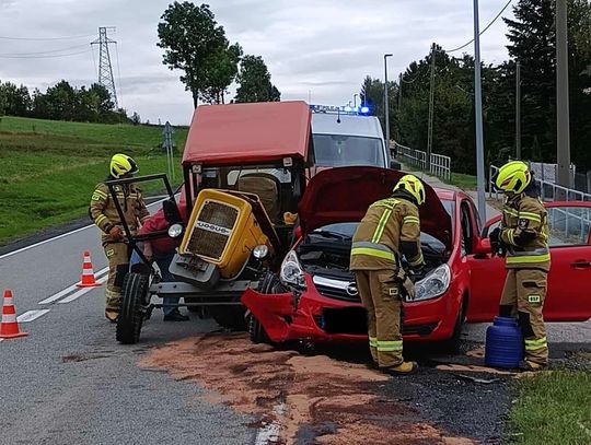 Cieniawa, powiat nowosądecki, gmina Grybów, wypadek w powiecie nowosądeckim, straż pożarna, OSP Cieniawa