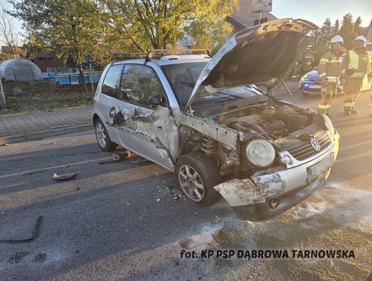 Zderzenie trzech samochodów w Nieczajnej Górnej. Interweniowały służby [ZDJĘCIA]