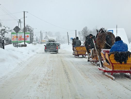 Zakopane, Kraków, krynica-zdrój, atak zimy, prognoza pogody, śnieżyca, intensywne opady śniegu, silne opady śniegu, silny wiatr