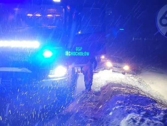 Chochołów, Podhale, paraliż drogowy na Podhalu, ogromne korki w chochołowie, kolizja drogowe, atak zimy