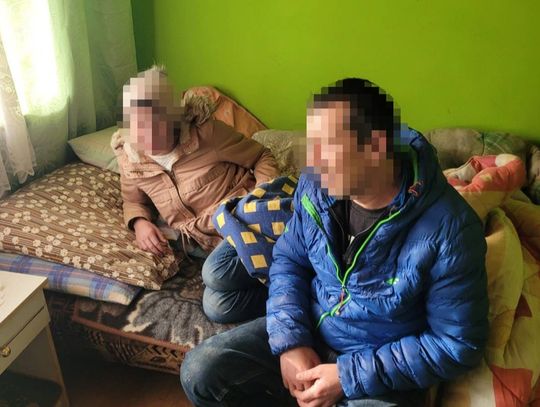Na zdjęciu złodzieje z powiatu wielickiego: 31-letnia kobieta oraz jej 42-letni partner