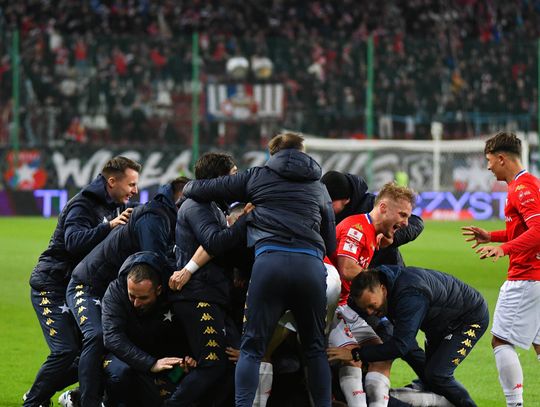 Wisła Kraków, Wieczysta Kraków, Betclic 1 Liga, piłka nożna, Reymonta 22, mecz piłki nożnej, derby Krakowa