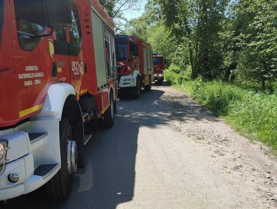 Zwłoki 75-latka w korycie rzeki Skawa. Nieszczęśliwy wypadek