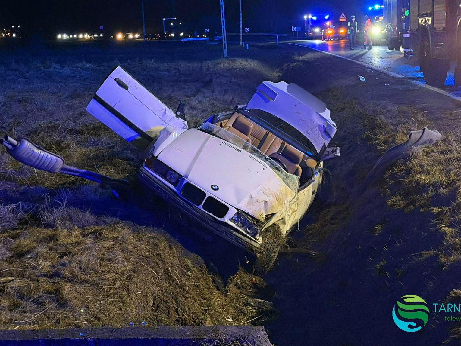 Wypadek BMW Na Trasie Mi dzy Wojniczem A Zakliczynem Piec Os b W Wypadek BMW Na Trasie Mi dzy Wojniczem A Zakliczynem Piec Os b W