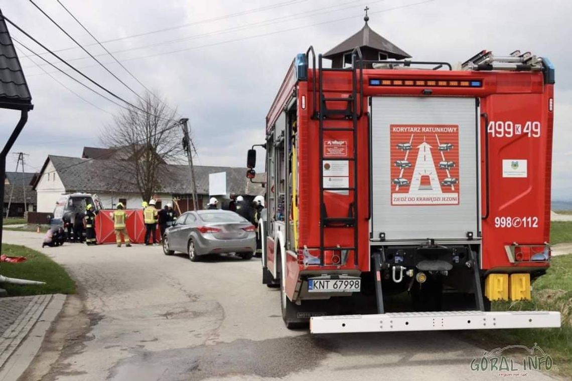 19-latek z Chyżnego zginął w niedzielnym wypadku na Orawie