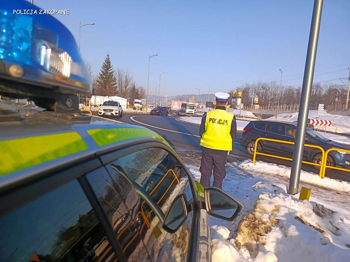 48-latek z podwójnym zakazem uciekał przed policją w Poroninie