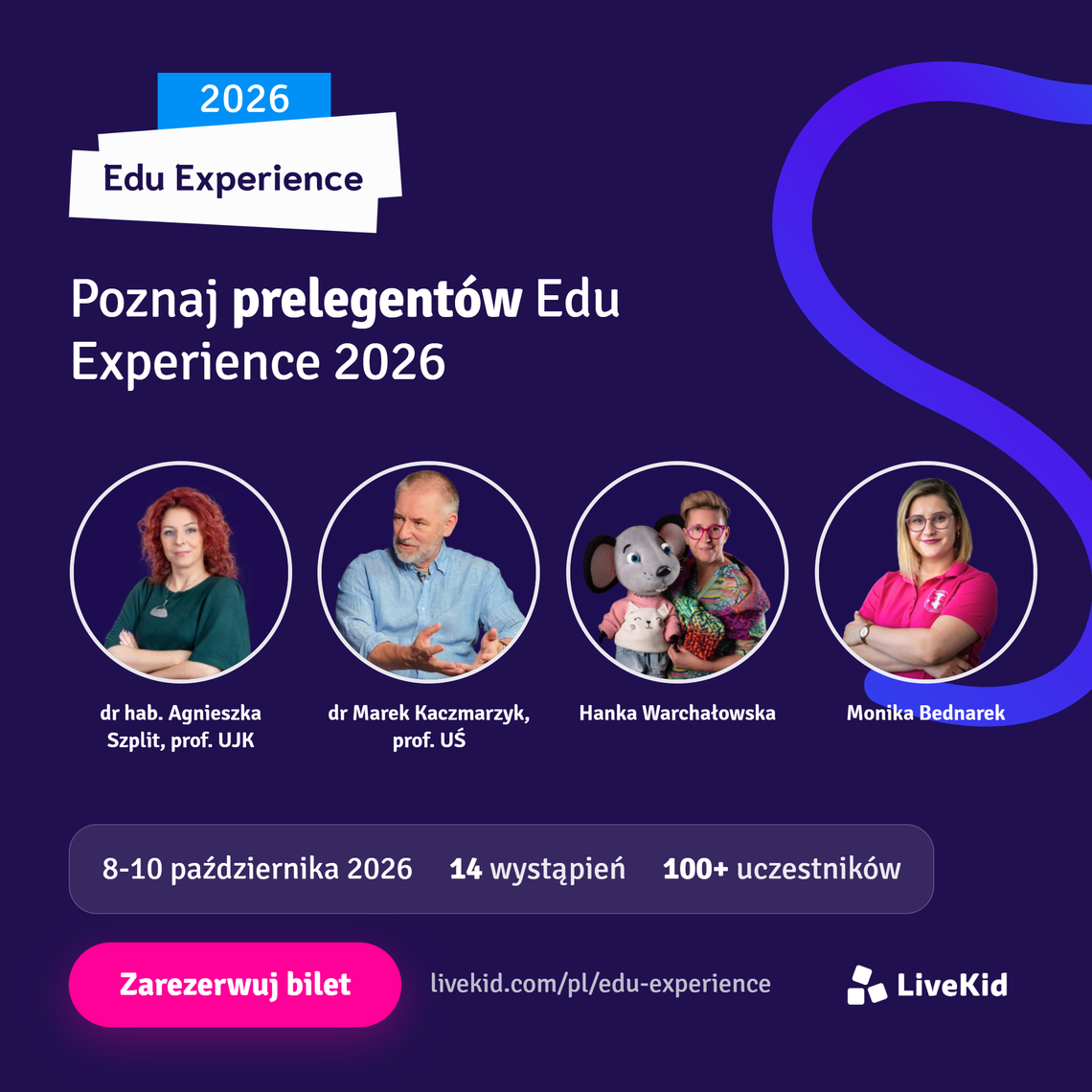 5. edycji konferencji Edu Experience – tutaj pasja spotyka się z nowoczesnym zarządzaniem! 5. edycji konferencji Edu Experience – tutaj pasja spotyka się z nowoczesnym zarządzaniem!