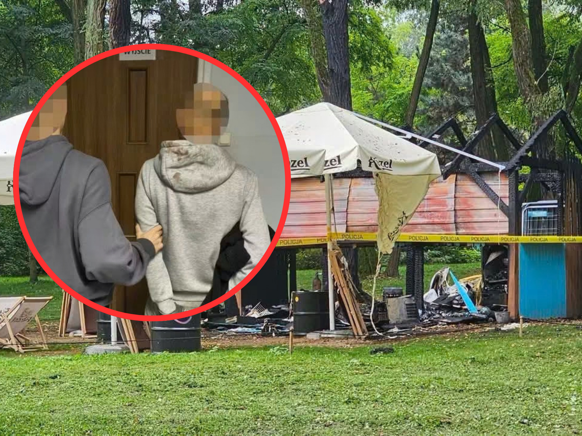 50-latek zatrzymany po serii przestępstw w Wieliczce. Podpalił lokal