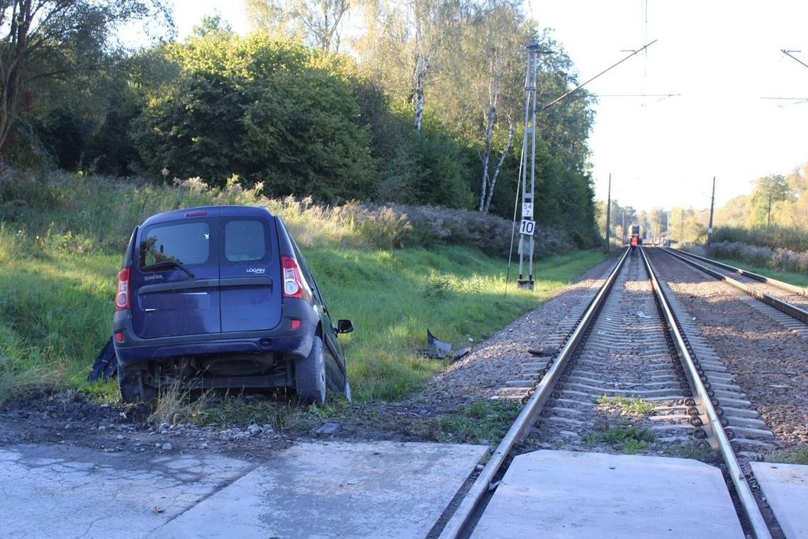 57-latek wjechał wprost pod pociąg w powiecie oświęcimskim