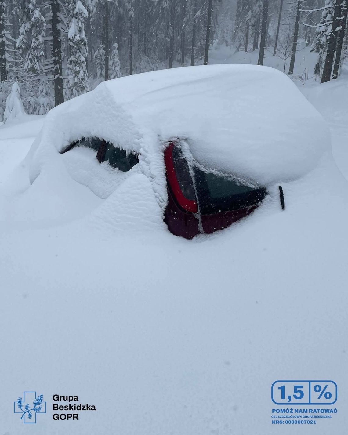 Bania Góra, Beskidy, Podhale, Zawoja, trudne warunki na Babiej Górze, atak zimy na Babiej Górze