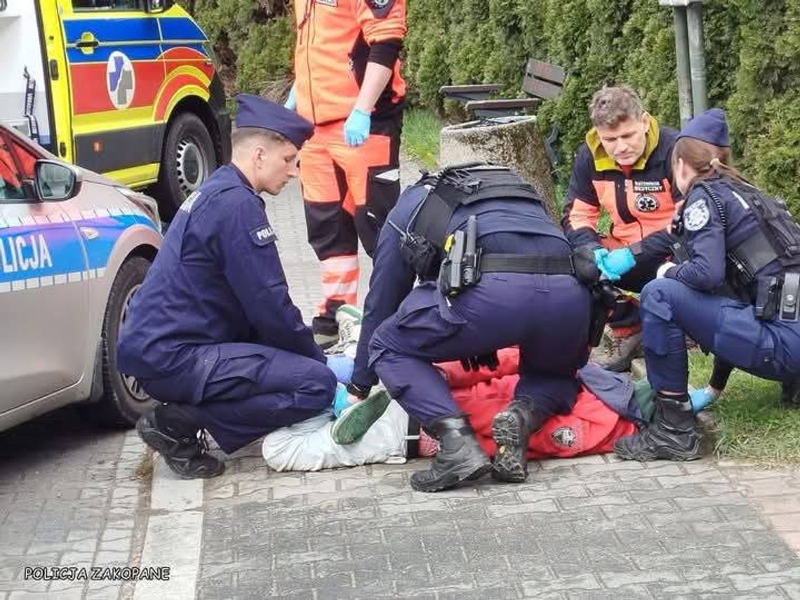Zakopane pijaństwo, interwencje policji Zakopane, nietrzeźwi Zakopane, alkohol w miejscu publicznym Zakopane, zagrożenie nietrzeźwi