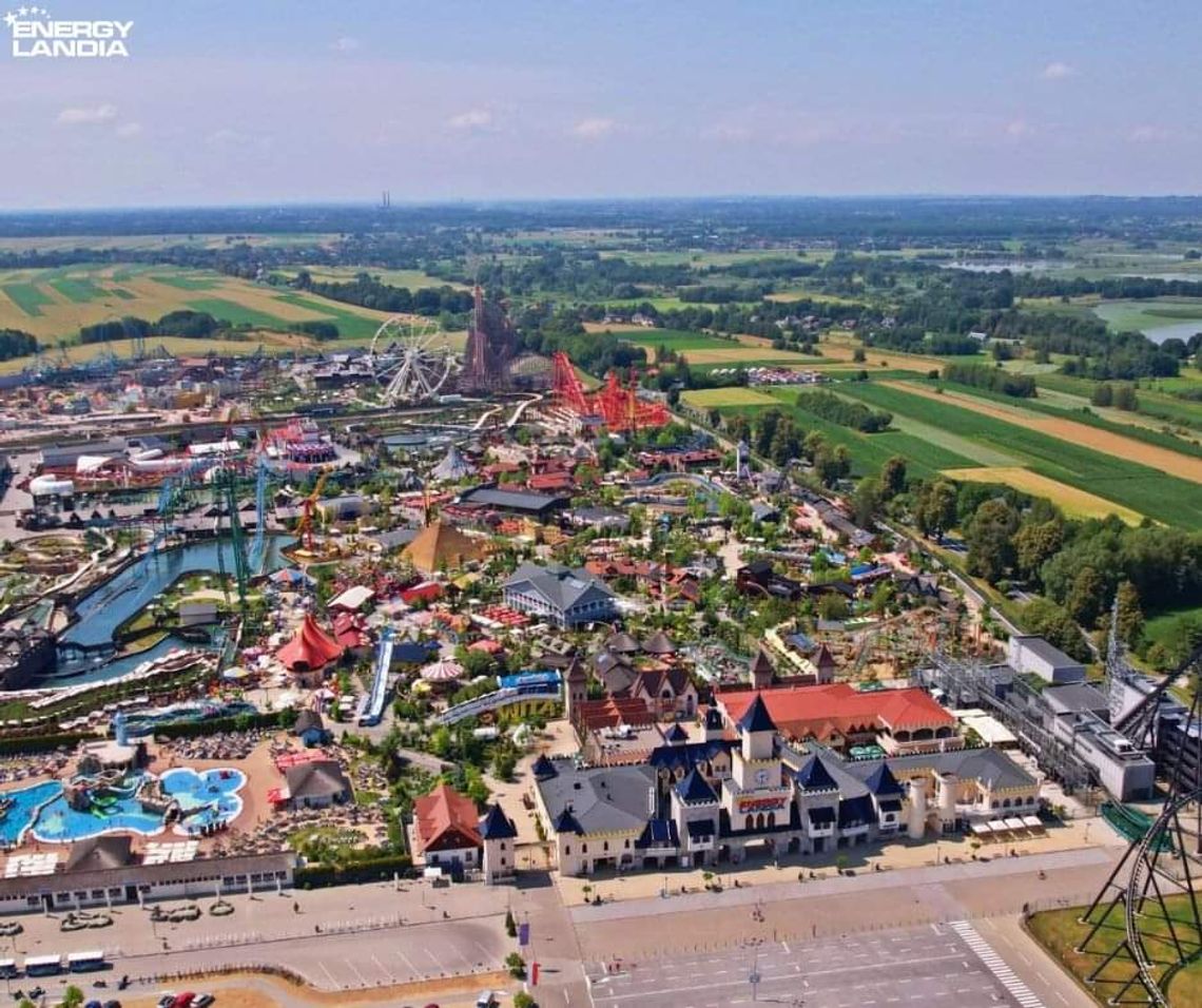 Na zdjęciu Park Rozrywki Energylandia w Zatorze