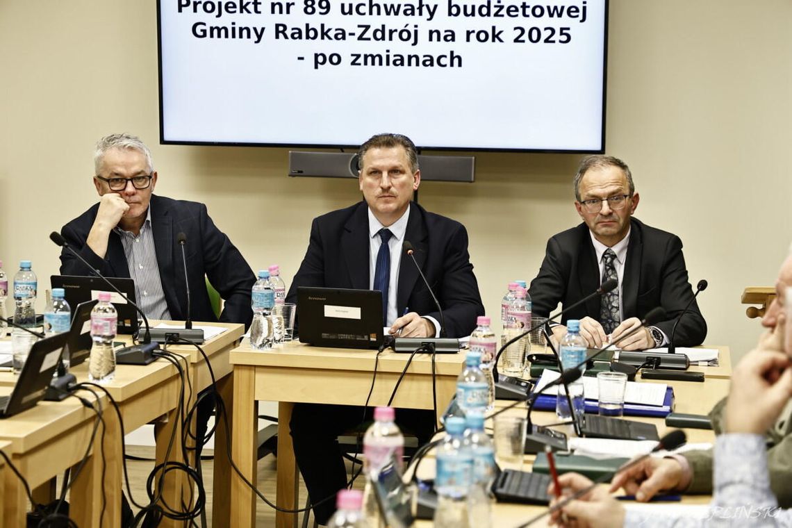 Budżet Rabki-Zdroju na 2025 rok przyjęty po burzliwych tygodniach