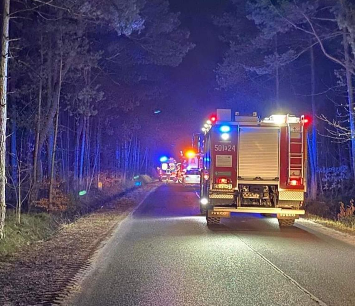 Bydlin. Potrącenie pieszego na terenie powiatu olkuskiego