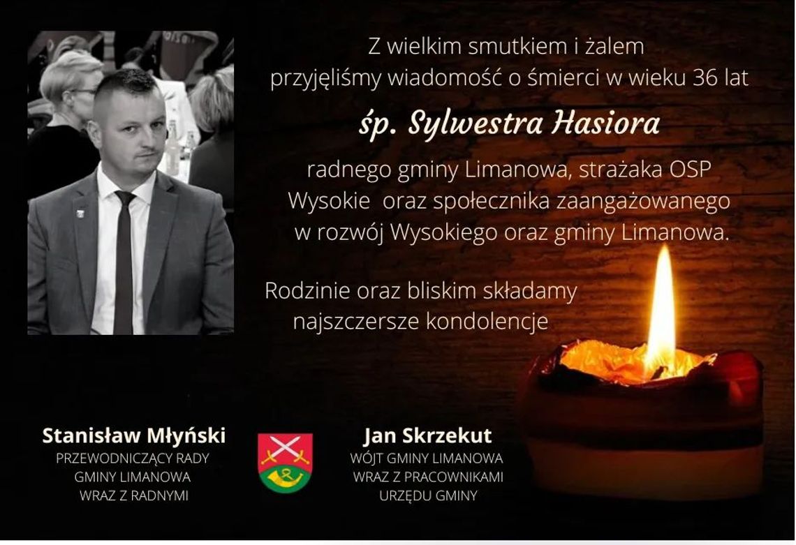 Był druhem OSP Wysokie, piłkarzem i radnym. Sylwester Hasior nie żyje