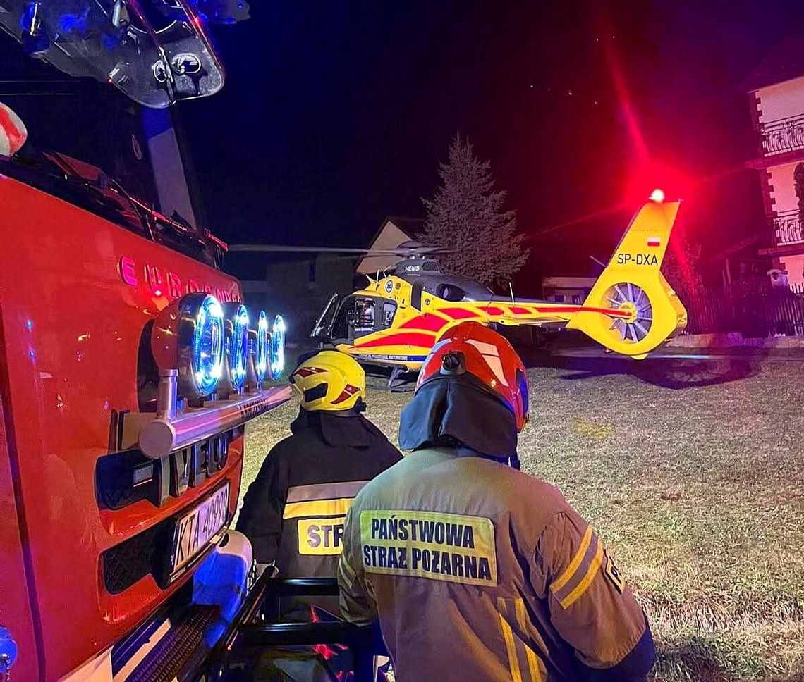 Szynwałd, zatrucie tlenkiem węgla, czad, cichy zabójca zaatakował w powiecie Tarnowskim, 12-latek w szpitalu