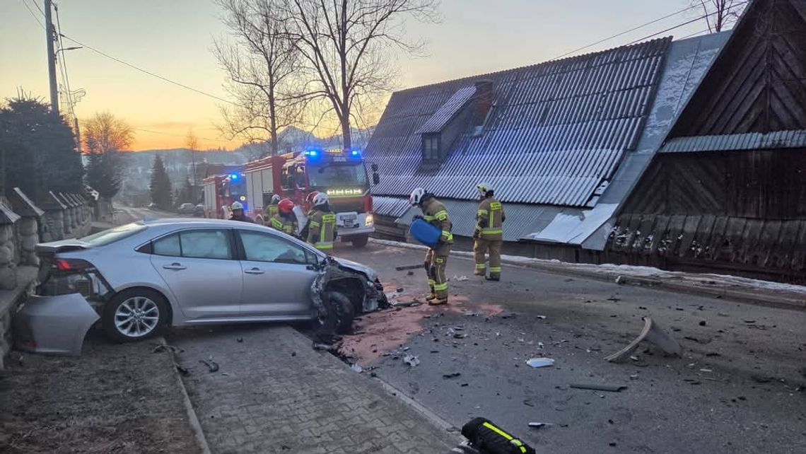 Czwartkowy wypadek w Suchem. Jeden z kierowców uciekł [FOTO]