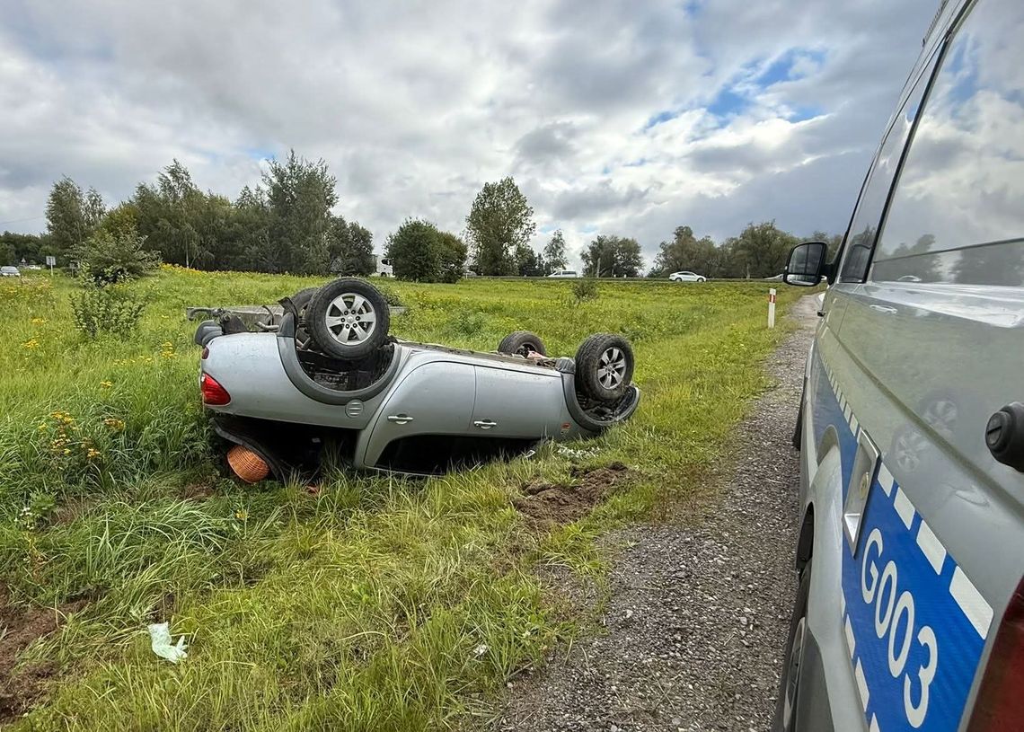 Balice, wypadek w Balicach, wypadek drogowy, na sygnale, wypadek na A4 w Balicach, Kraków