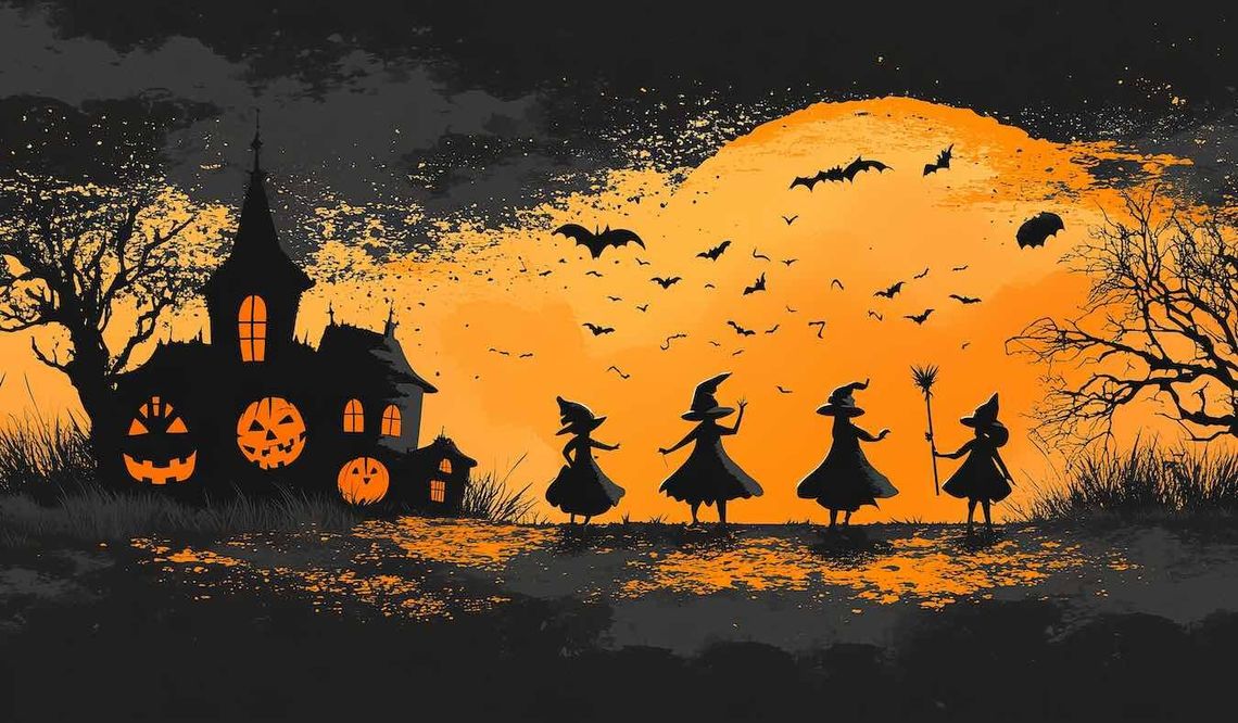 Darmowe kolorowanki do druku na Halloween