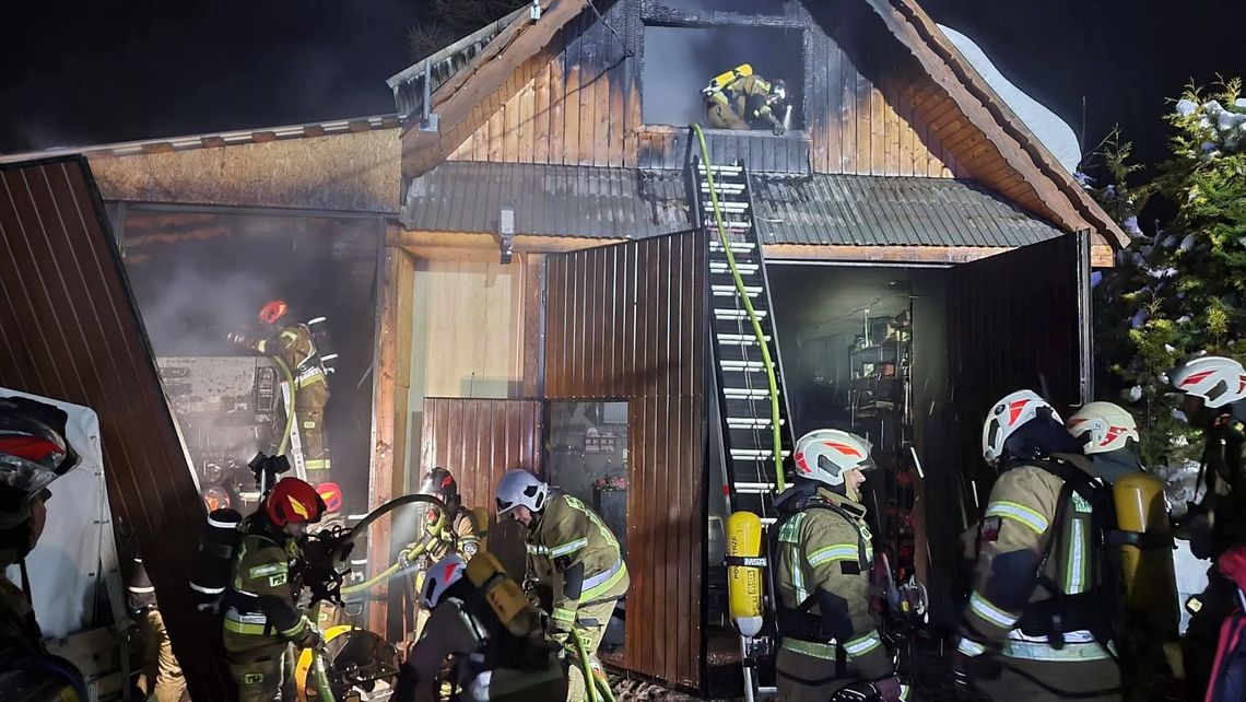 Strażak, OSP Kościelisko, spłonął warsztat strażaka z OSP Kościelisko, zbiórka dla strażaka z OSP Kościelisko, zbiórka, pożar, dobytek