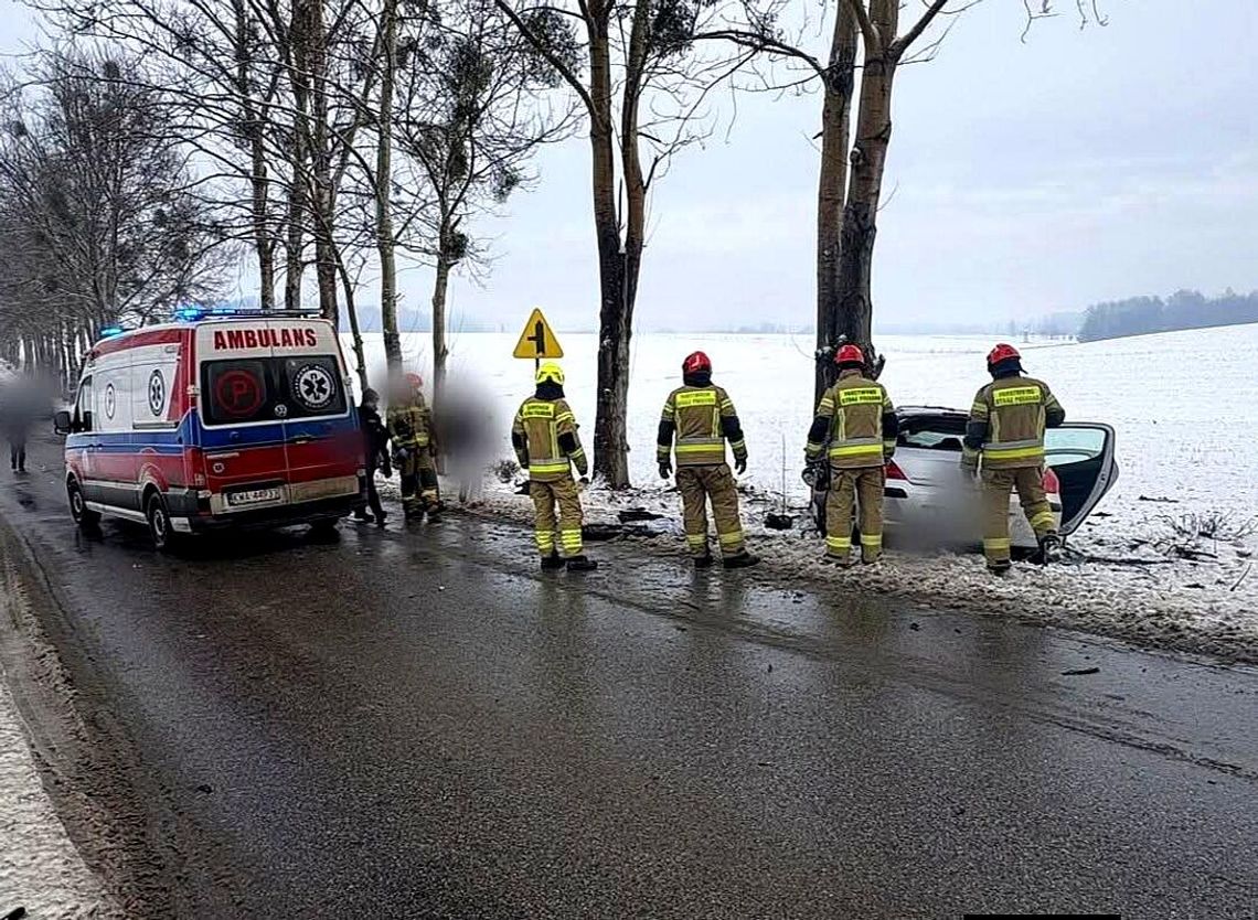 Nidek, powiat wadowicki, na sygnale, akcja ratunkowa, śmiertelny wypadek, na sygnale akcja, straż pożarna
