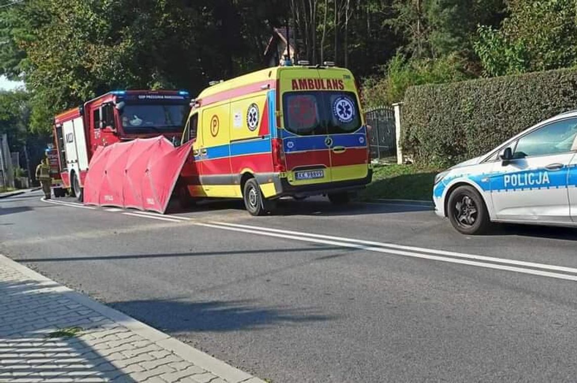 Dramat w Przegini Duchownej. Pasażer umarł w samochodzie