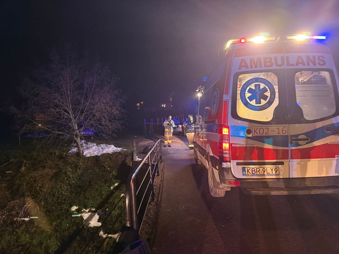 Tworkowa, tymówka, mężczyzna wpadł do rzeki, poważny wypadek w powiecie brzeskim, reanimacja mężczyzny, reanimacja, pierwsza pomoc