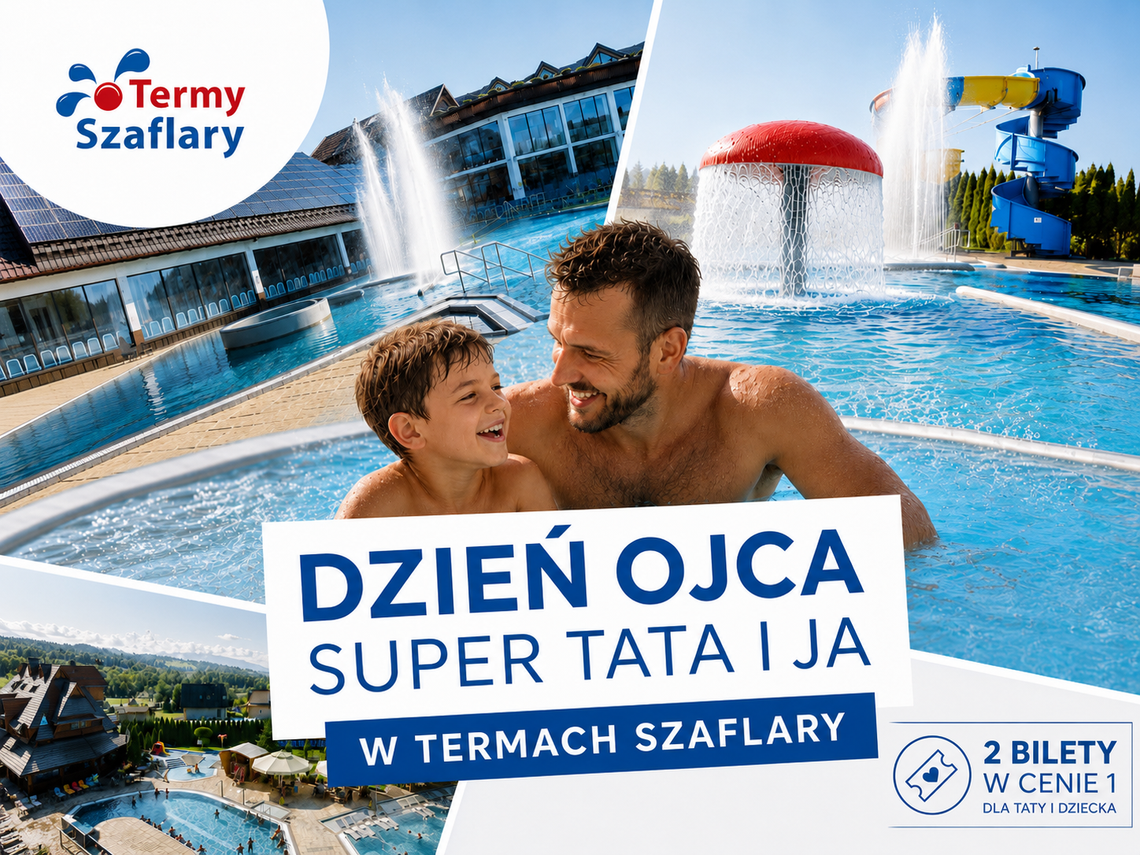 Termy Szaflary, dzień ojca w termach Szaflary, Szaflary, turystyka, wypoczynek, baseny termalne