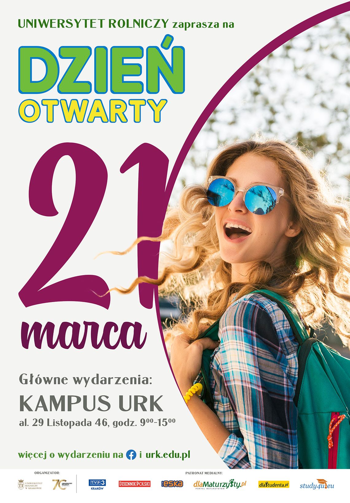 Dziś odbędzie się Dzień Otwarty Uniwersytetu Rolniczego w Krakowie