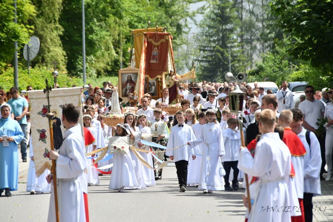 Fotorelacja z procesji Bożego Ciała w Rabce-Zdroju