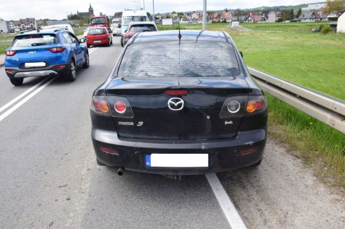 Pojazd zatrzymanego.