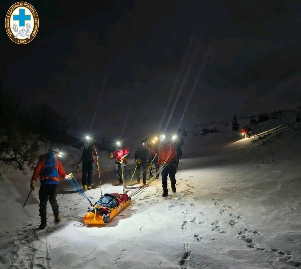 Google maps, Tatry, turysta, nieodpowiedzialny turysta, turysta spadł 400 m w dół, TOPR, ratownicy górscy