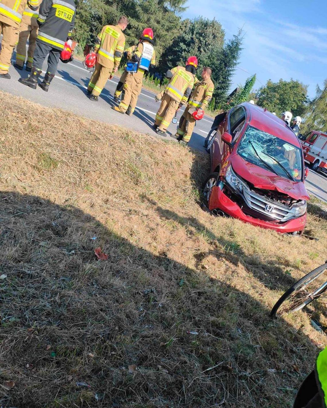 Groźny wypadek w Prandocinie-Iły. Są osoby poszkodowane [ZDJĘCIA]