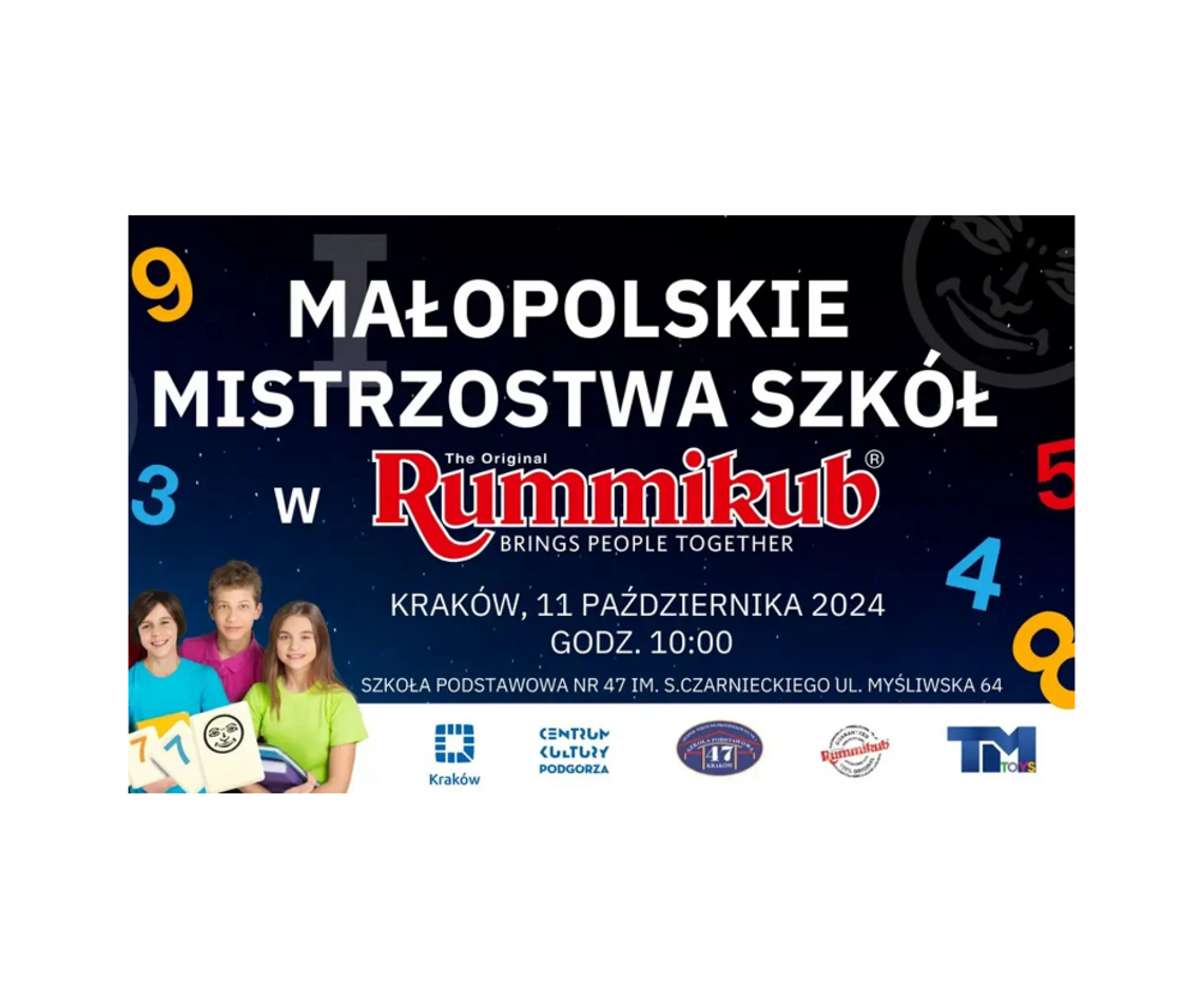 I Małopolskie Mistrzostwa Szkół w Rummikub. Rywalizacja młodych umysłów