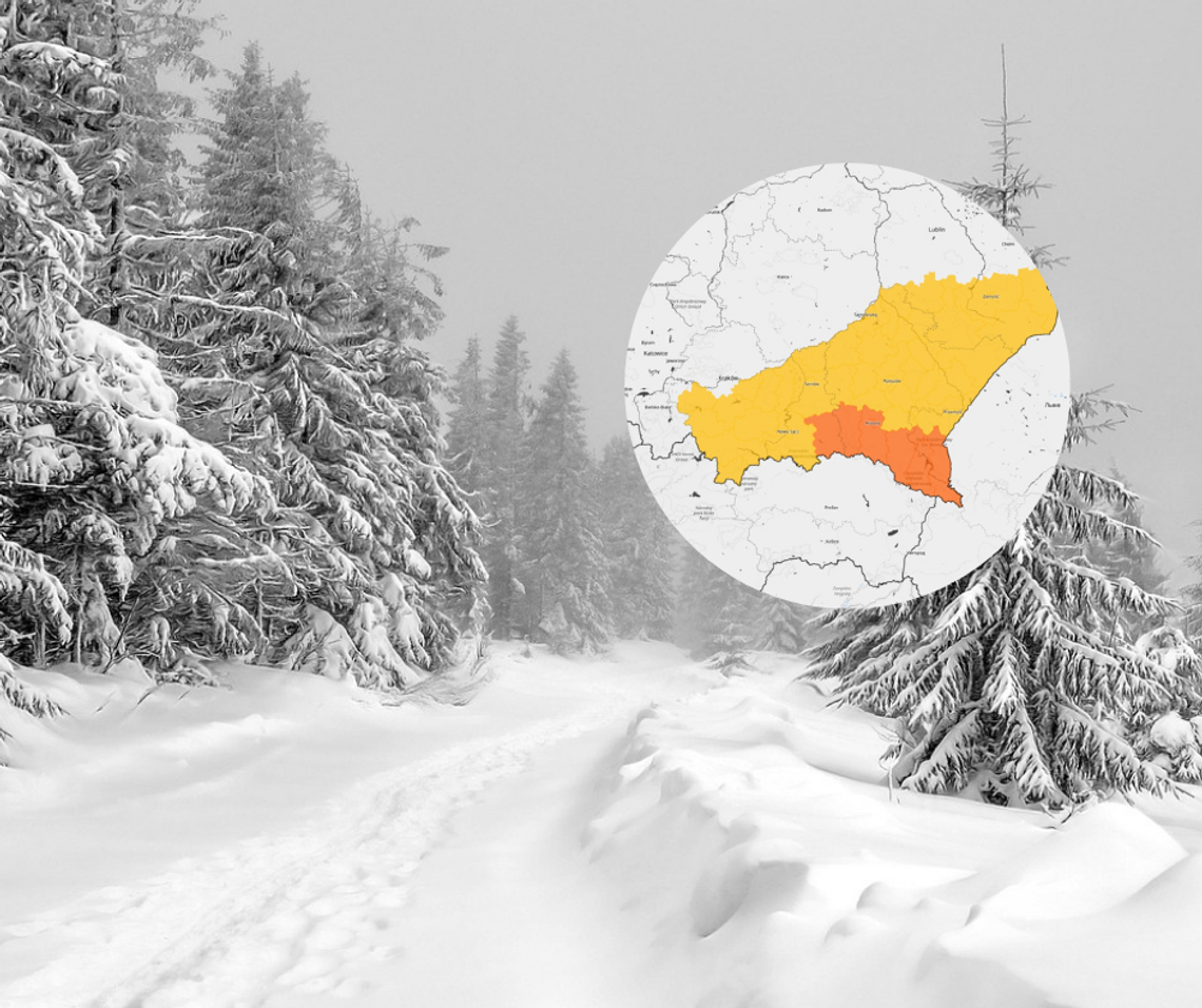 IMGW, alert pogodowy, intensywne opady śniegu, śnieżyce, atak zimy, ostrzeżenie dla kierowców, śnieżyce i zawieje