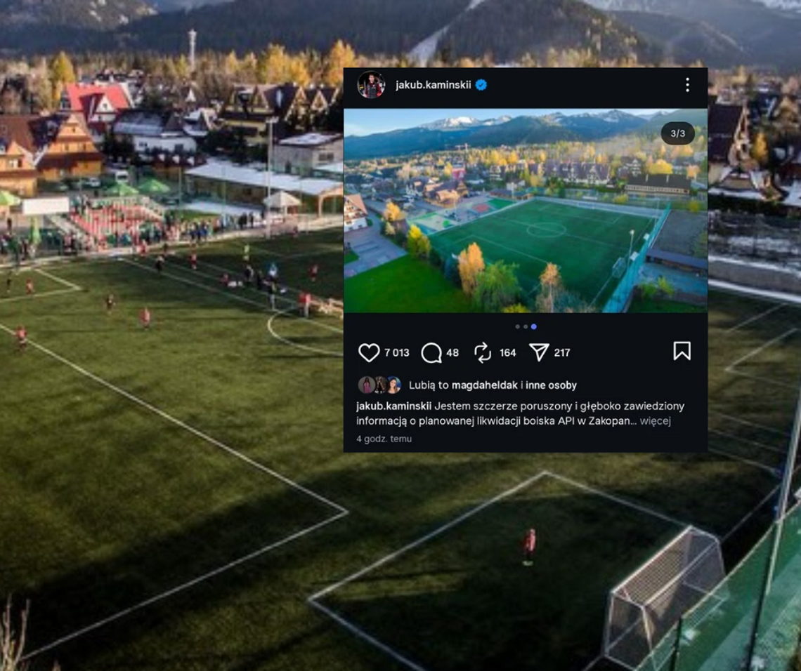 API, boisko API w Zakopanem, Zakopane, spór o boisko w Zakopanem, Podhale, piłka nożna na Podhalu, bronimy boiska API