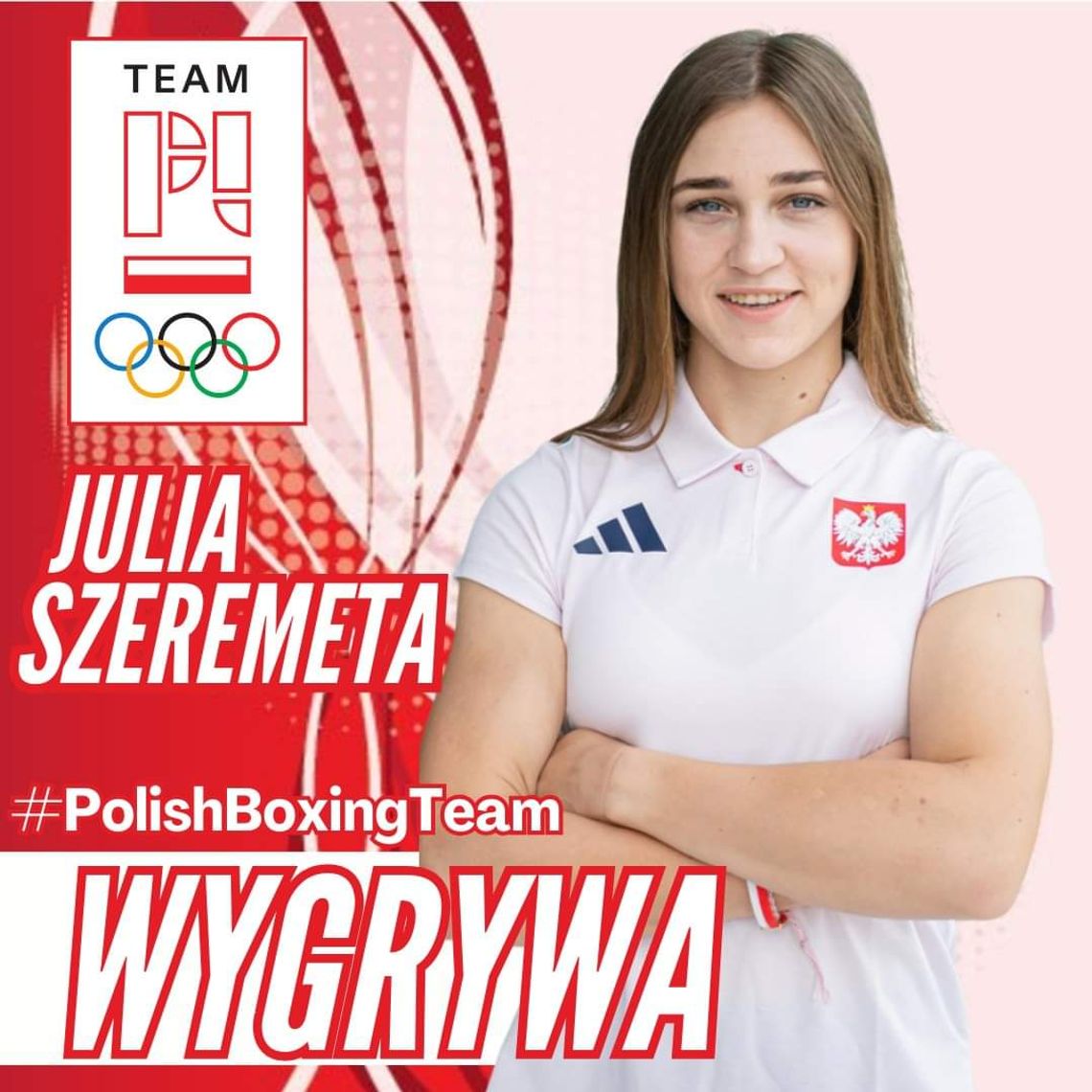 Na zdjęciu Julia Szeremeta, medalistka Igrzysk Olimpijskich w Paryżu