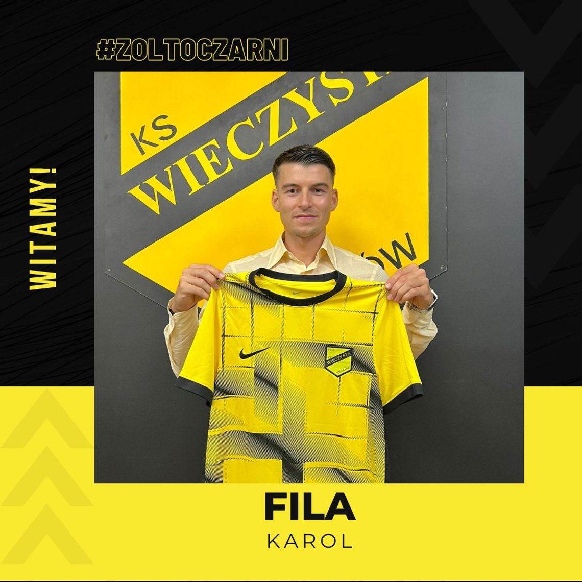 Karol Fila zawodnikiem Wieczystej.