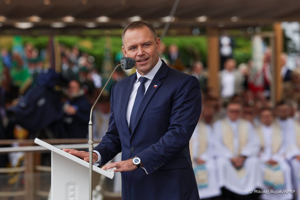 Karol Nawrocki, Prezydent Karol Nawrocki, Prezydent RP, Jasna Góra, Częstochowa, Dożynki Jasnogórskie