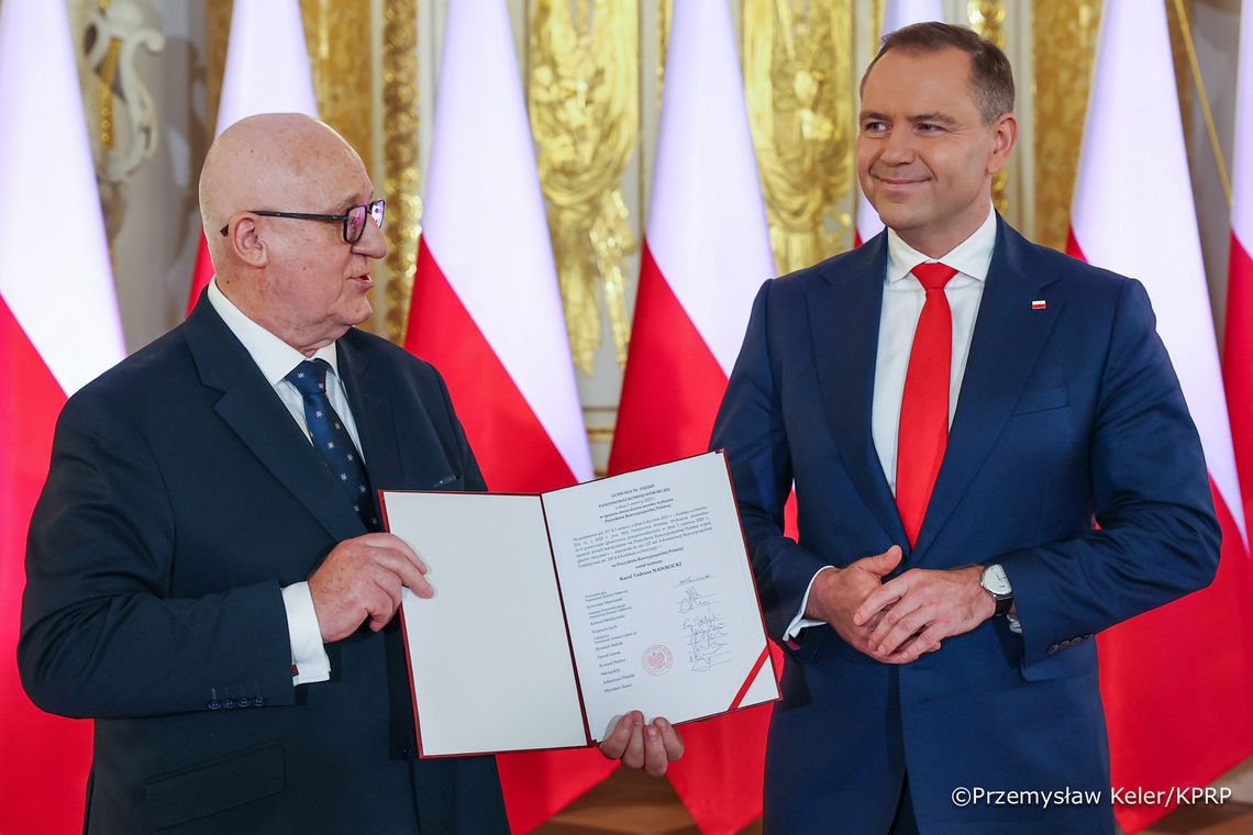 Karol Nawrocki, prezydent-elekt, wybory prezydenckie 2025, Zamek Królewski, PKW