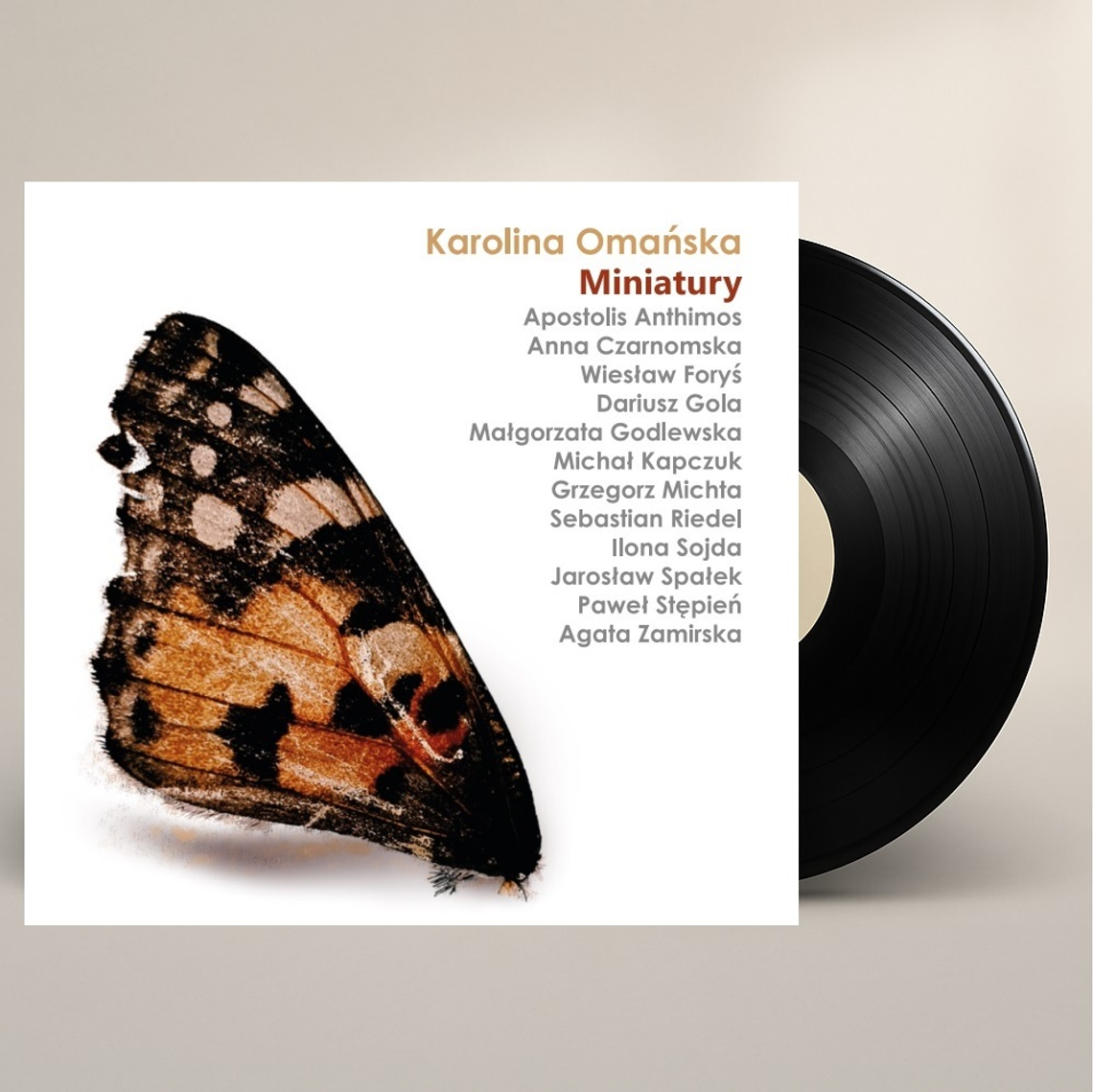 Karolina Omańska Miniatury,Miniatury winyl, Karolina Omańska album, Muzyka nastrojowa, Płyta winylowa nowości