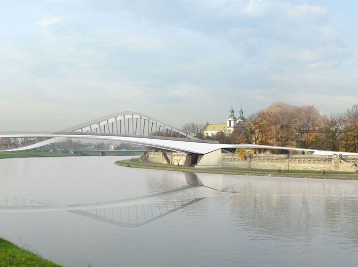 Kładka połączy Stare Miasto w Krakowie z Dębnikami i Podgórzem