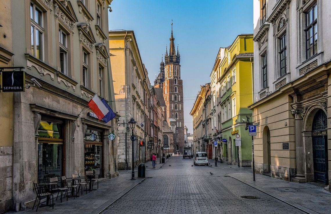 Ulica Floriańska w Krakowie