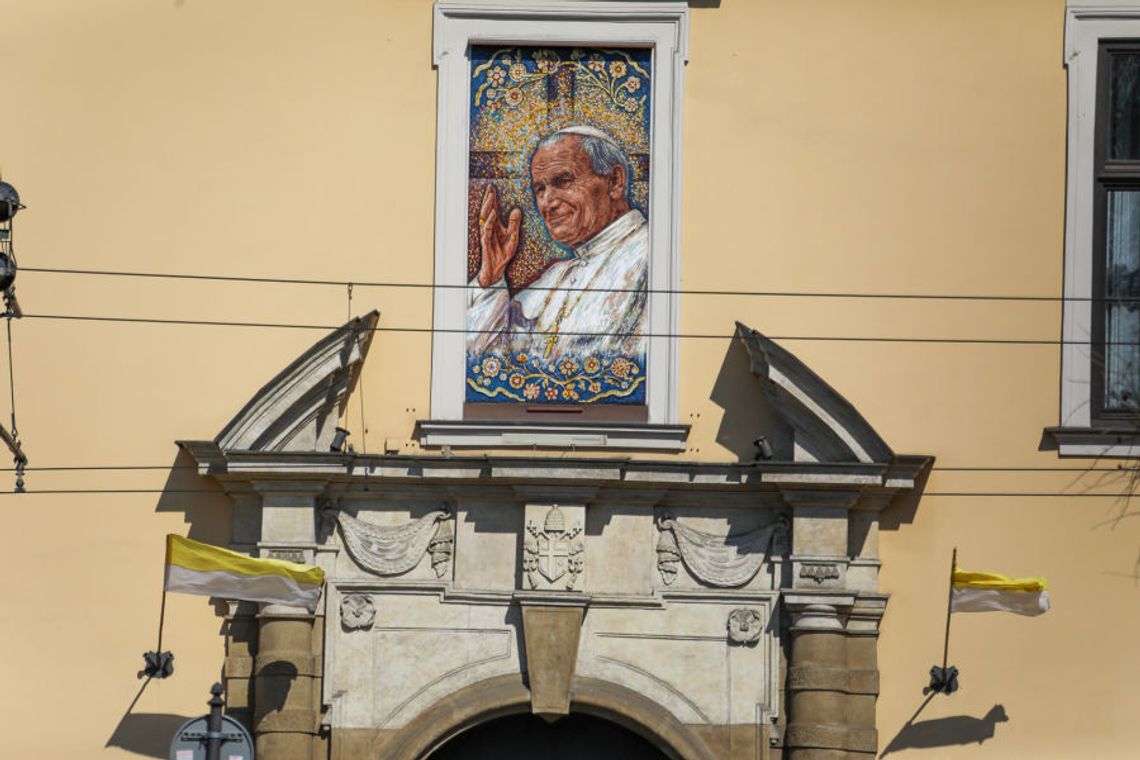 Kraków pamięta, Kraków, Jan Paweł II, rocznica wyboru Jana Pawła II, papież Jan Paweł II, Aleksander Miszalski