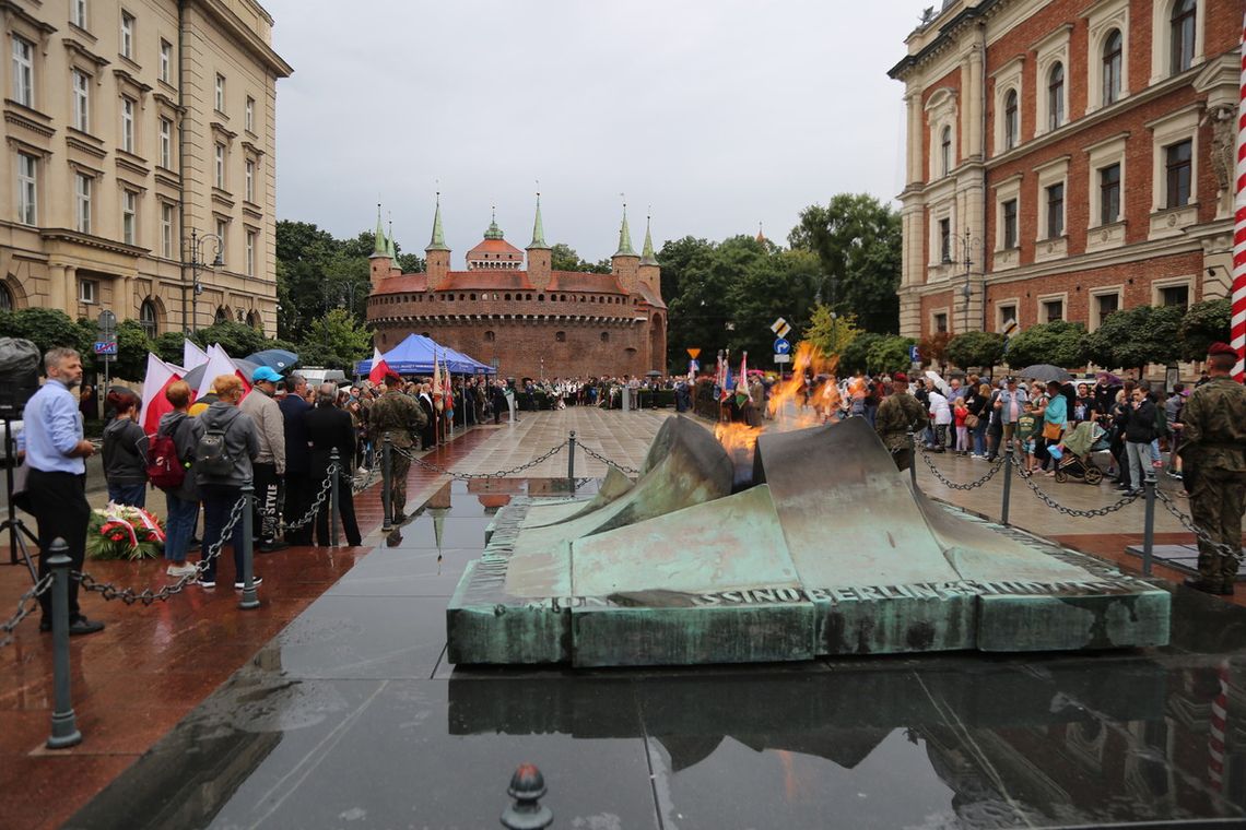 Krakowskie obchody 79 rocznicy wybuchu Powstania Warszawskiego