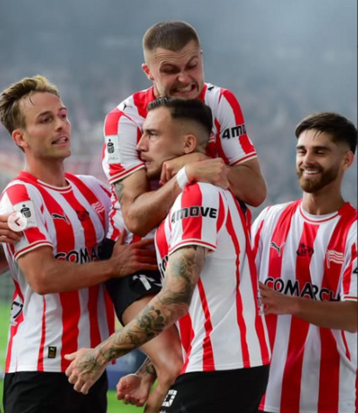 Lechia postawiła się Pasom. Remis przy Kałuży