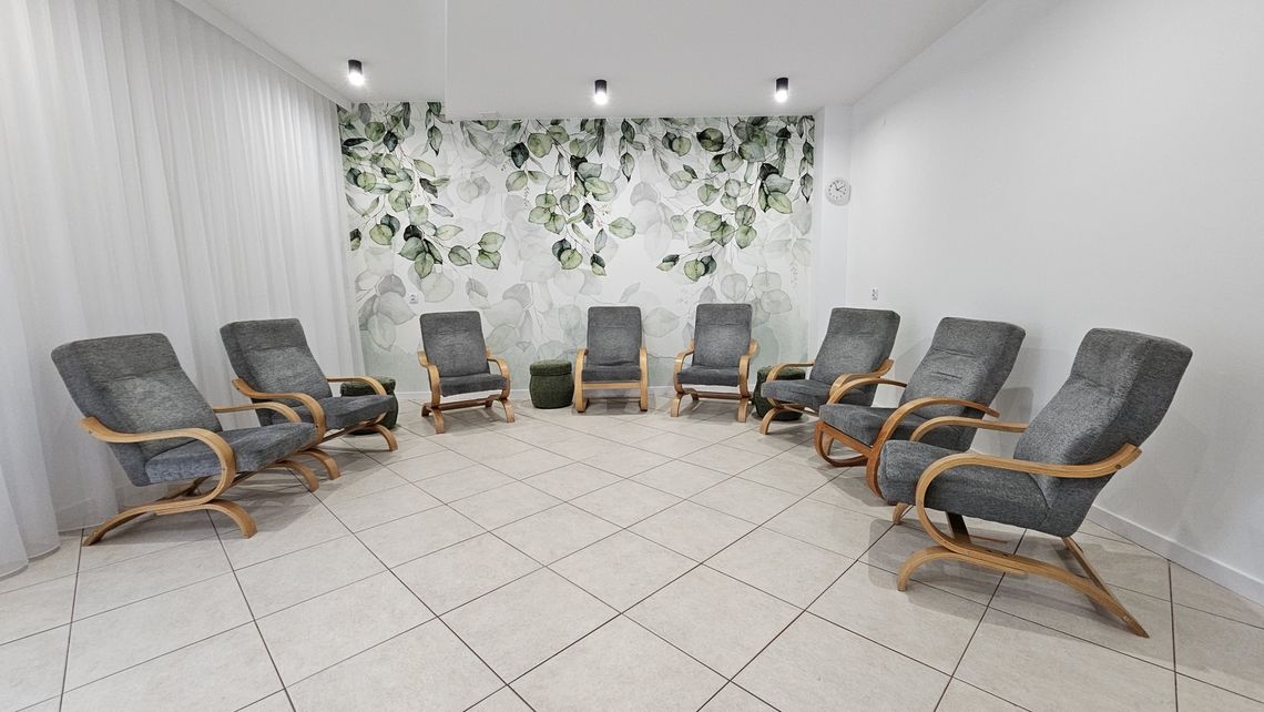 Gabinet terapeutyczny.
