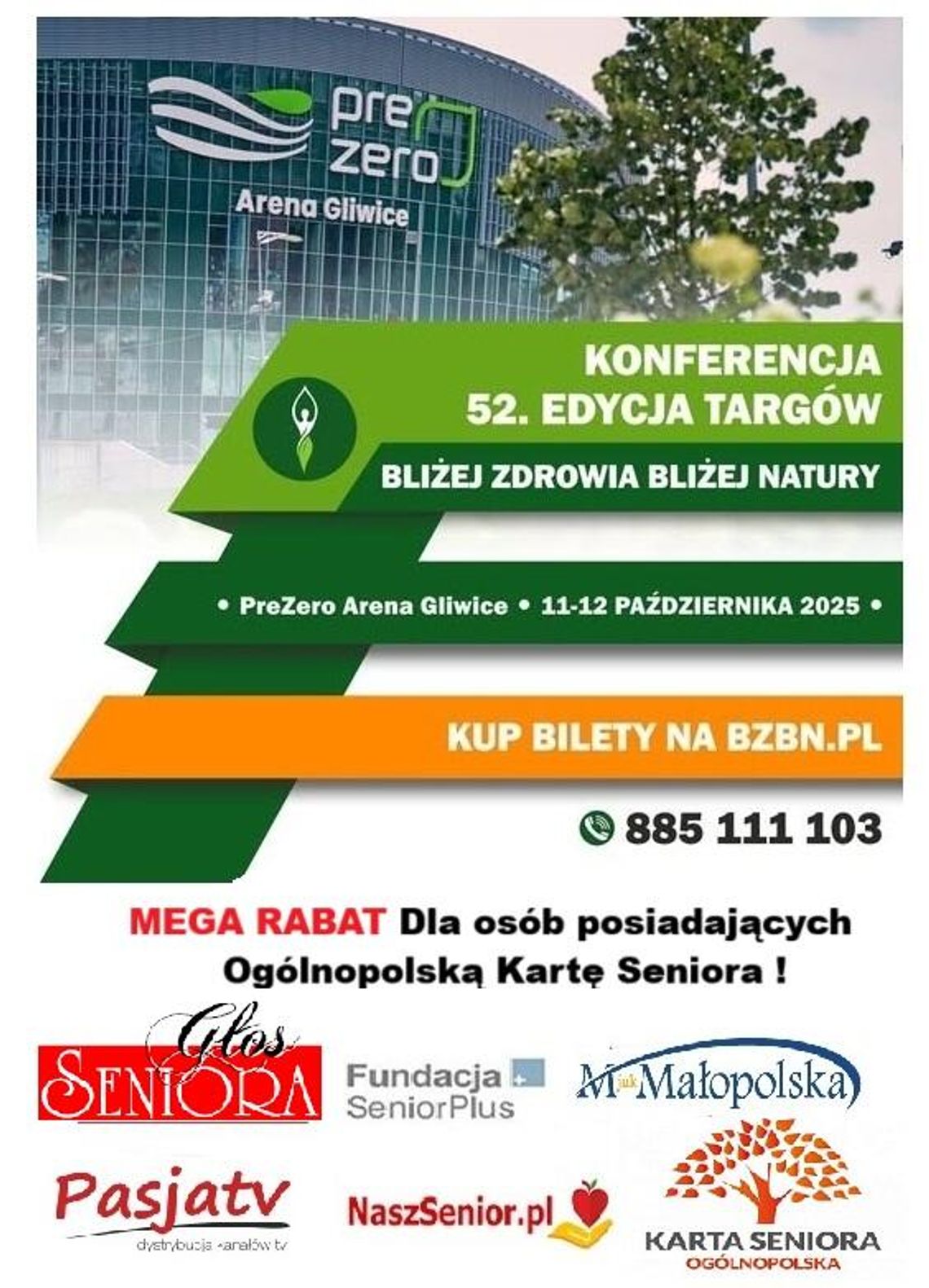 M jak Małopolska patronem medialnym 52. Targów i Konferencji „Bliżej Zdrowia Bliżej Natury”